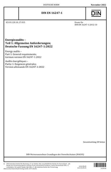 Standards PDF Cover Page