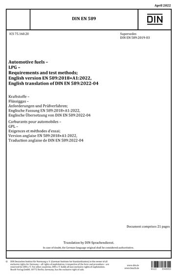 Standards PDF Cover Page