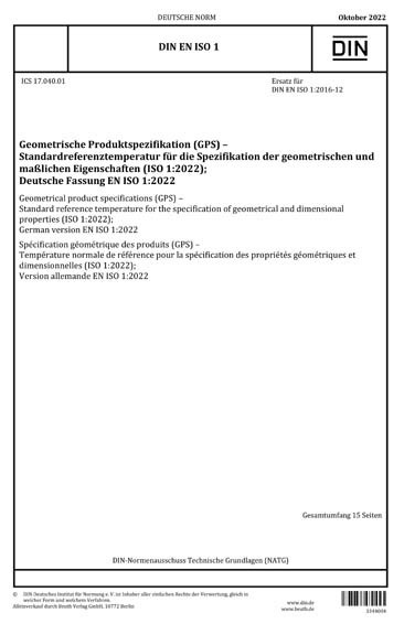 Standards PDF Cover Page