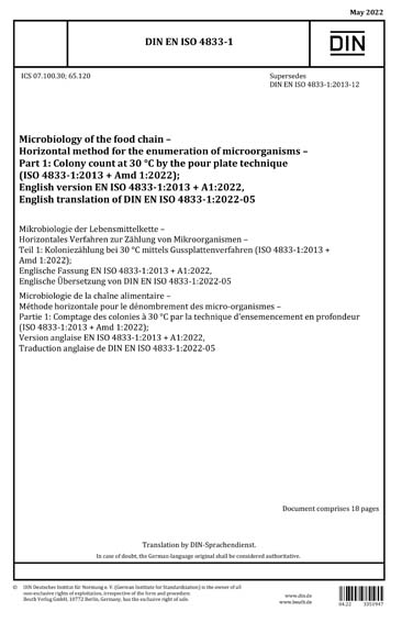 Standards PDF Cover Page