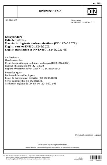 Standards PDF Cover Page