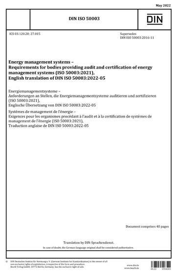 Standards PDF Cover Page