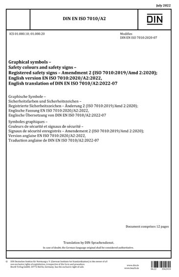 Standards PDF Cover Page
