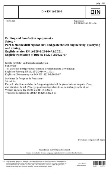 Standards PDF Cover Page