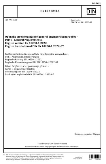 Standards PDF Cover Page