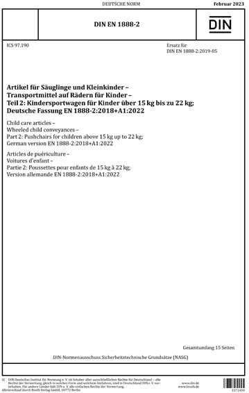 Standards PDF Cover Page