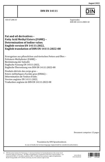Standards PDF Cover Page
