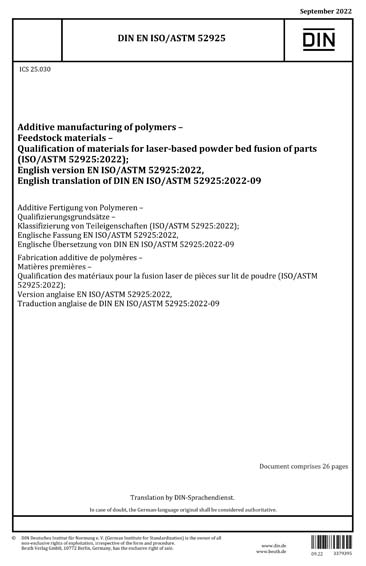 Standards PDF Cover Page