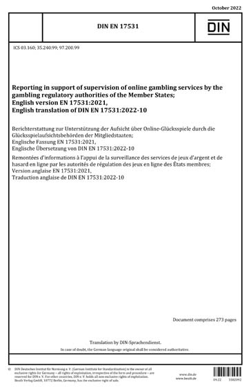 Standards PDF Cover Page
