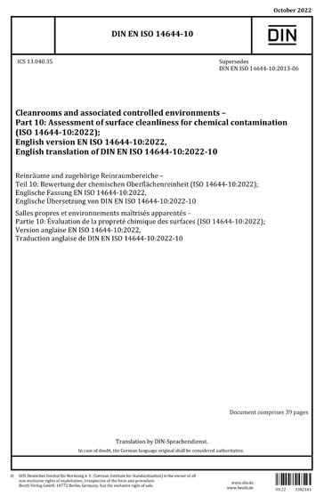 Standards PDF Cover Page