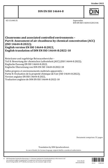 Standards PDF Cover Page