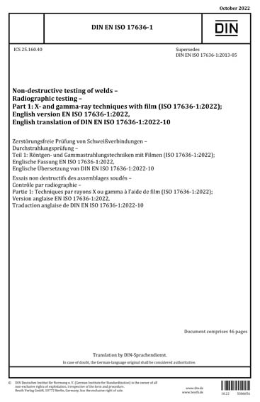 Standards PDF Cover Page