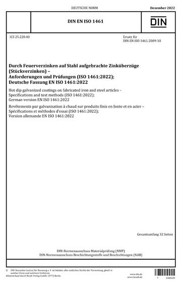 Standards PDF Cover Page