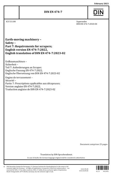 Standards PDF Cover Page