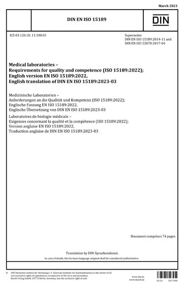 Standards PDF Cover Page