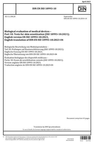 Standards PDF Cover Page