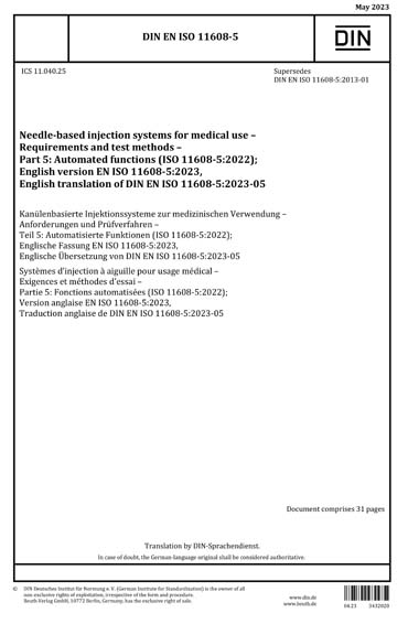 Standards PDF Cover Page