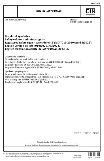 Standards PDF Cover Page