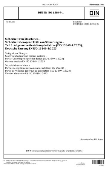 Standards PDF Cover Page