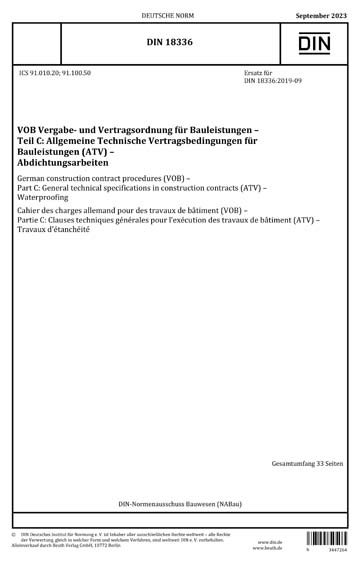 Standards PDF Cover Page