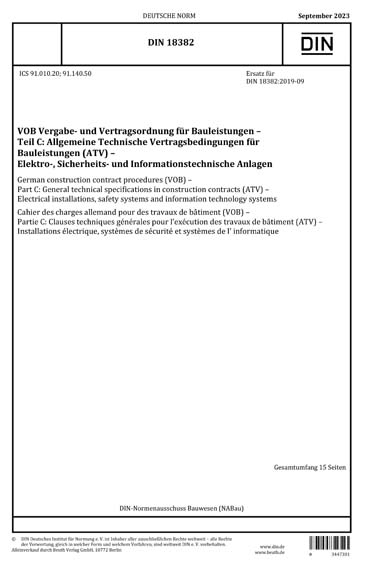 Standards PDF Cover Page