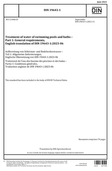 Standards PDF Cover Page