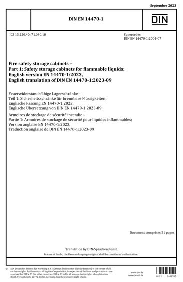 Standards PDF Cover Page