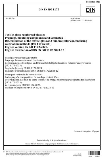 Standards PDF Cover Page