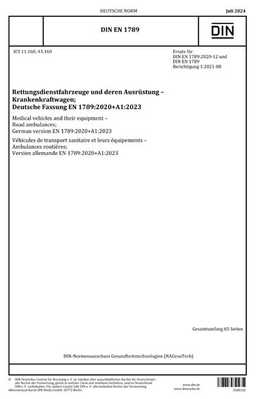 Standards PDF Cover Page