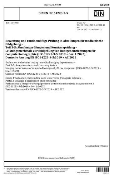 Standards PDF Cover Page