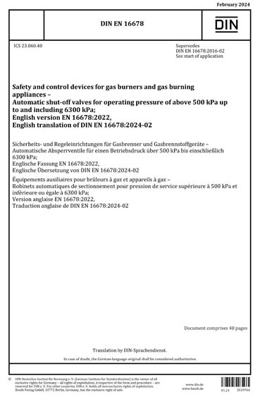 Standards PDF Cover Page