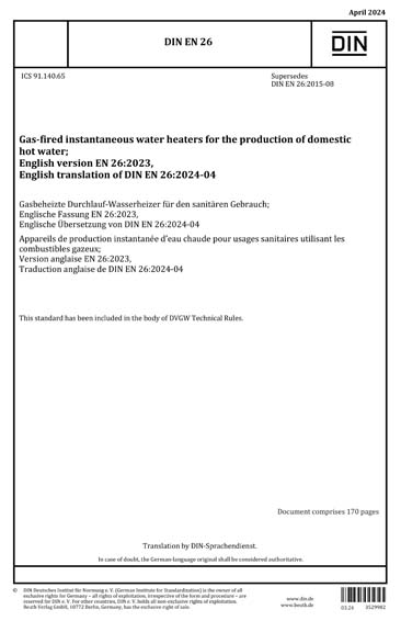 Standards PDF Cover Page