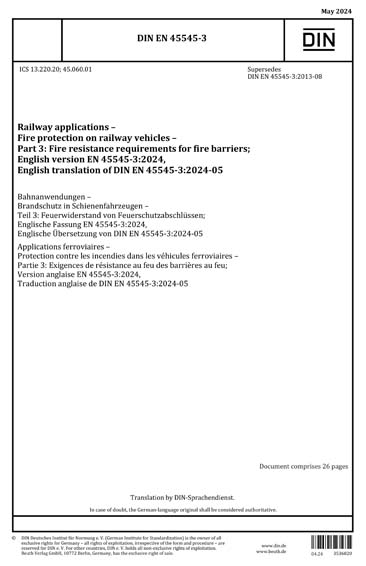 Standards PDF Cover Page