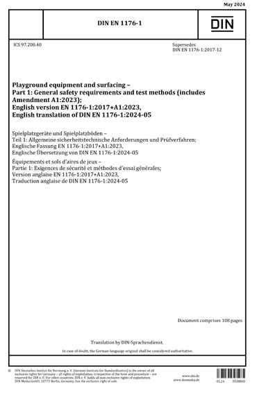 Standards PDF Cover Page