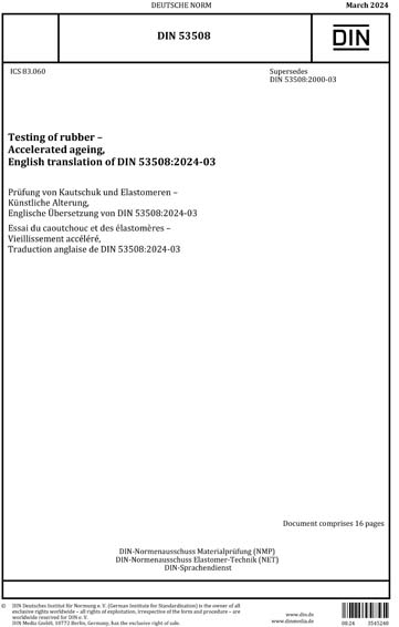 Standards PDF Cover Page