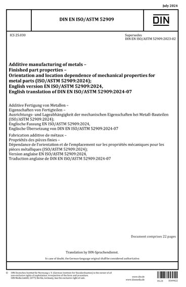 Standards PDF Cover Page