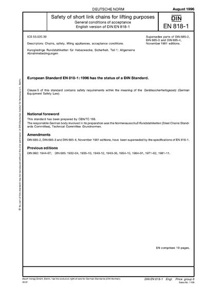 Standards PDF Cover Page