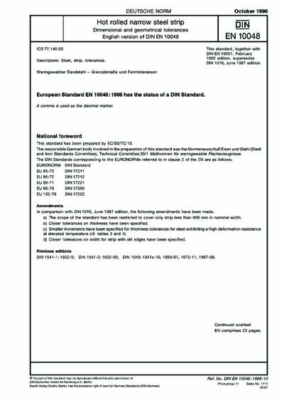 Standards PDF Cover Page
