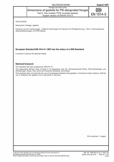 Standards PDF Cover Page
