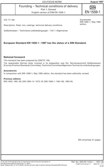 Standards PDF Cover Page