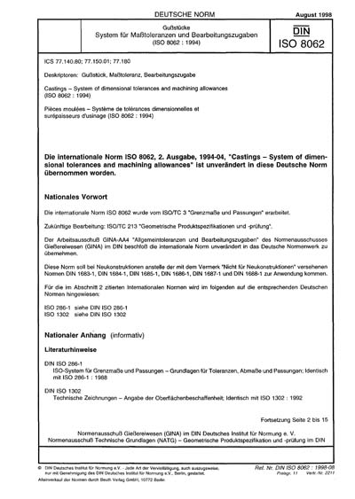 Standards PDF Cover Page