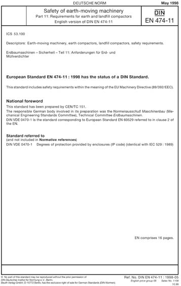 Standards PDF Cover Page