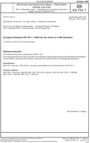 Standards PDF Cover Page