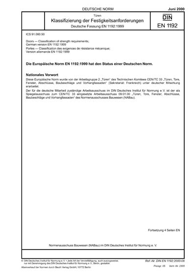 Standards PDF Cover Page