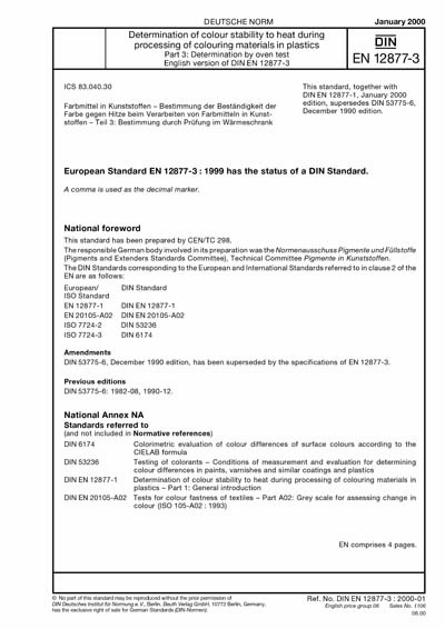 Standards PDF Cover Page