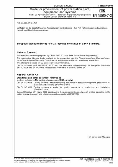 Standards PDF Cover Page