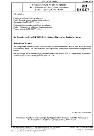 Standards PDF Cover Page