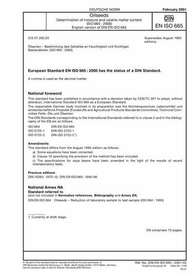 Standards PDF Cover Page