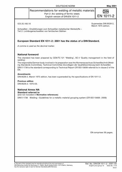 Standards PDF Cover Page