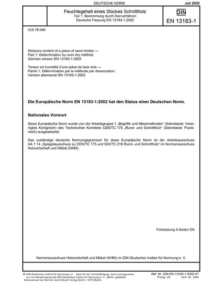 Standards PDF Cover Page